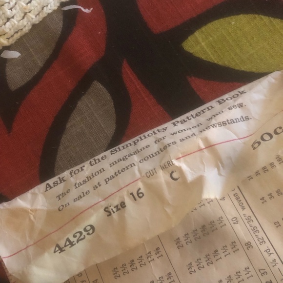 Vintage Simplicity sewing pattern- 1960’s- Jiffy dress - shift style - 38” bust - Picture 4 of 6